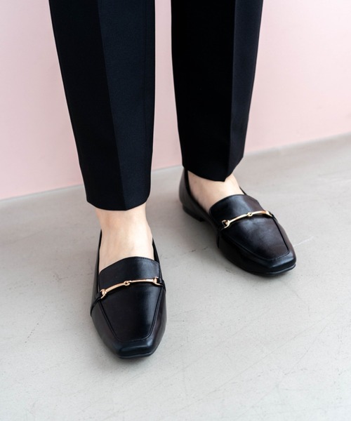 「Launa lea」 シューズ 24.5cm ブラック レディース_画像6