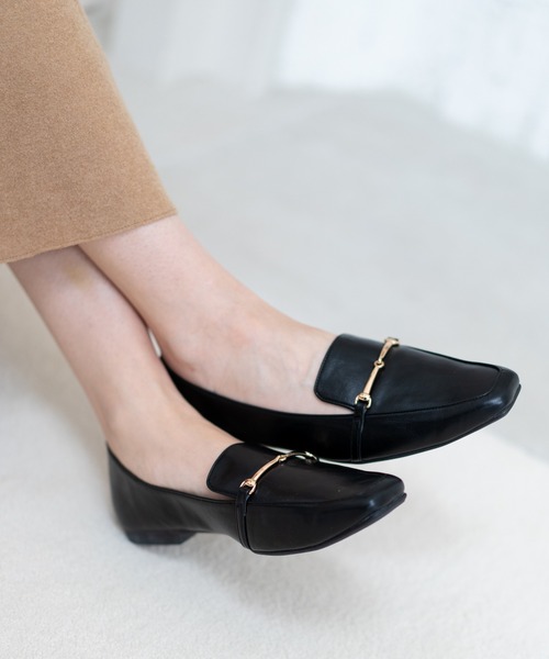 「Launa lea」 シューズ 24.5cm ブラック レディース_画像7