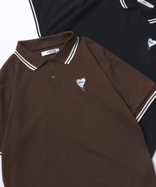 SITRY（シトリー） ポロシャツ ポロ SITRY Heart Embroidery Polo
