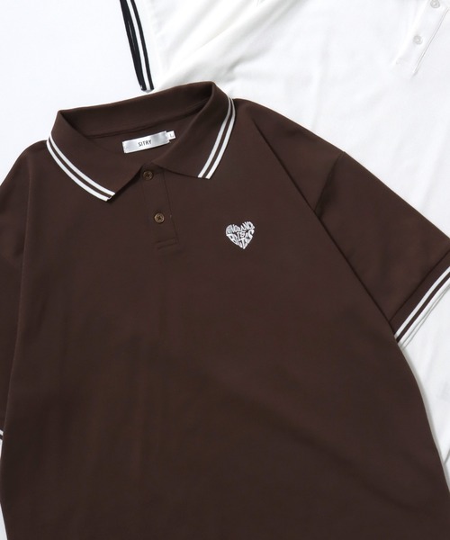 SITRY（シトリー） ポロシャツ ポロ SITRY Heart Embroidery Polo