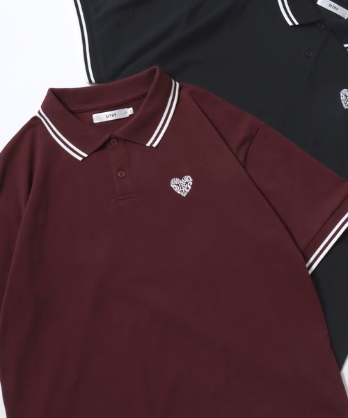 SITRY（シトリー） ポロシャツ ポロ SITRY Heart Embroidery Polo