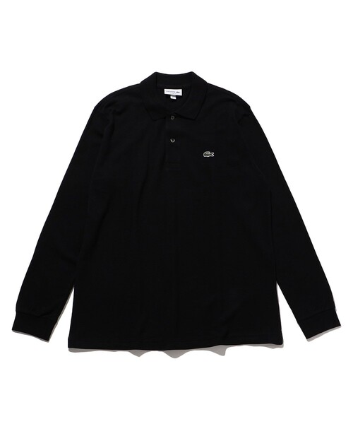 LACOSTE（ラコステ） 長袖ポロシャツ 6 ブラック メンズ : ZOZOTOWN