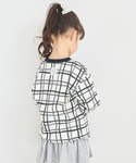 tシャツ 「しなやかストレッチ」ガールズ 総柄...の詳細画像2