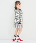 tシャツ 「しなやかストレッチ」ガールズ 総柄...の詳細画像4