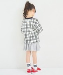 tシャツ 「しなやかストレッチ」ガールズ 総柄...の詳細画像5