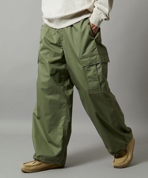 「Firsthand」 カーゴパンツ 1 カーキ メンズ_画像4