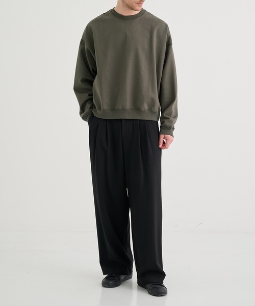 markaware（マーカウェア） ワイドパンツ スラックス メンズ