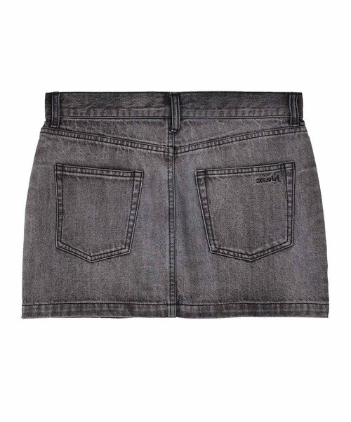 「X-girl」 デニムスカート M ブラック レディース_画像8