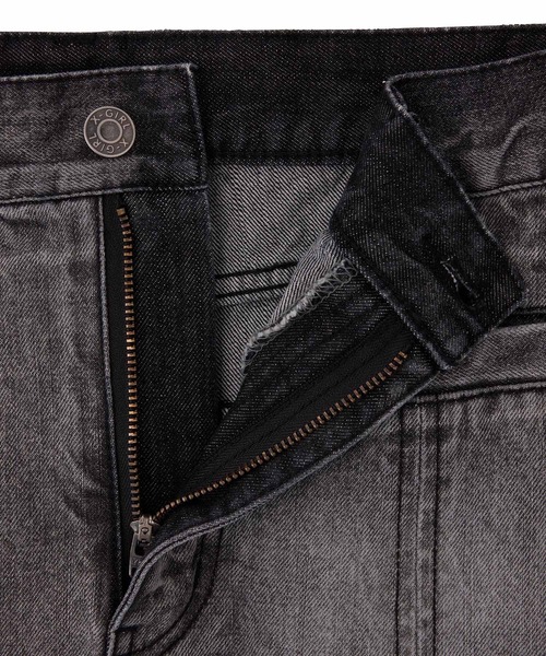 「X-girl」 デニムスカート M ブラック レディース_画像9