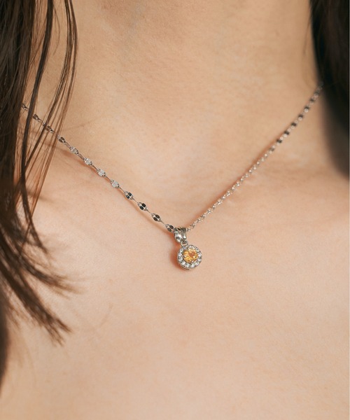 Jewel closet by L&Co. ネックレス シルバー925 カラーストーン