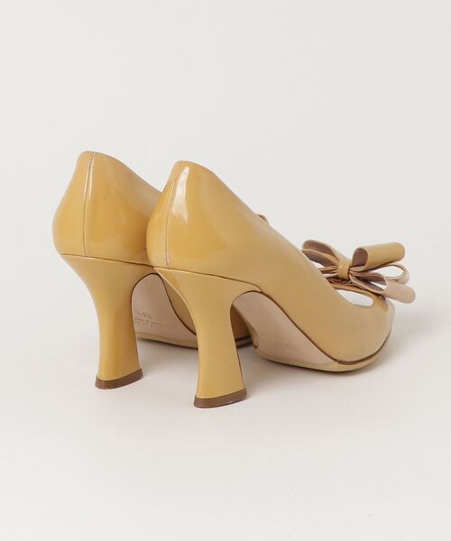 miu miu（ミュウミュウ） パンプス 38.5 イエロー レディース