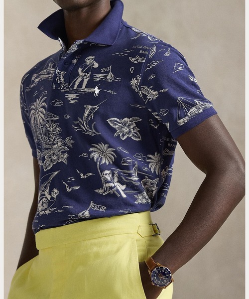 Polo Ralph Lauren クラシックフィット ポロシャツ M 新品 クラシック フィット メッシュ ポロシャツ