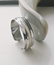 「WYM LIDNM」 バングル FREE シルバー×ゴールド メンズの画像3