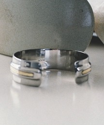 「WYM LIDNM」 バングル FREE シルバー×ゴールド メンズの画像5