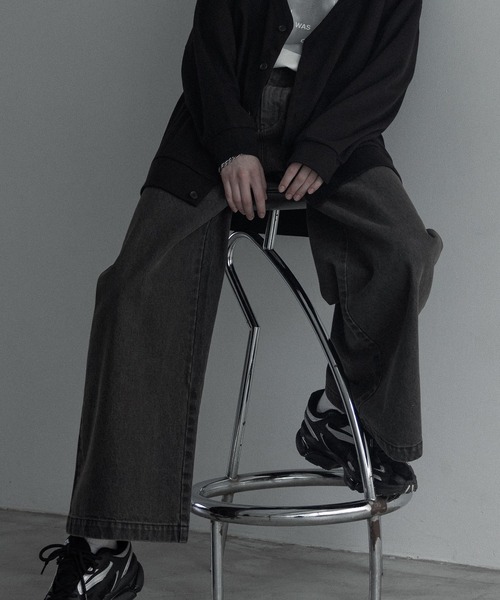 「remer」 デニムパンツ MEDIUM インディゴブルー メンズ_画像2