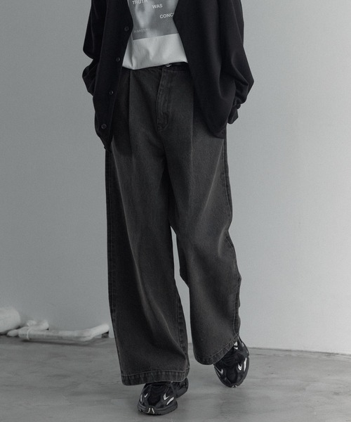 「remer」 デニムパンツ MEDIUM インディゴブルー メンズ_画像4