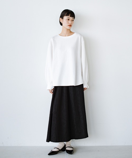 「ANNA LUNA」 長袖カットソー LARGE ブラック レディース_画像4