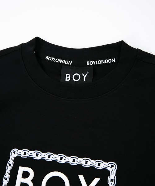 「BOY LONDON」 長袖Tシャツ S ブラック メンズ_画像3