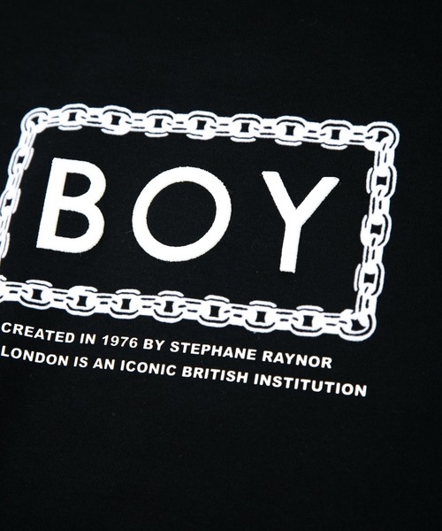 「BOY LONDON」 長袖Tシャツ S ブラック メンズ_画像4