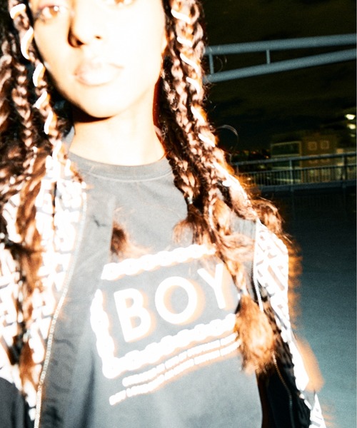 「BOY LONDON」 長袖Tシャツ S ブラック メンズ_画像7
