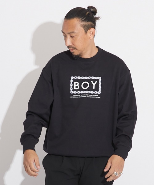 「BOY LONDON」 長袖Tシャツ S ブラック メンズ_画像8