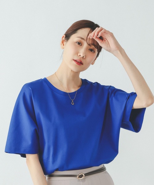 GLOBAL WORK（グローバルワーク） tシャツ 半袖 リッチクリーン透け