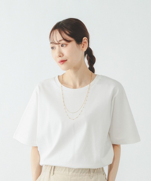★専用品★ CLEAN CLASS(クリーンクラス)　UVカット無地Tシャツブラ GLOBAL WORK（グローバルワーク） tシャツ 半袖 リッチクリーン透け