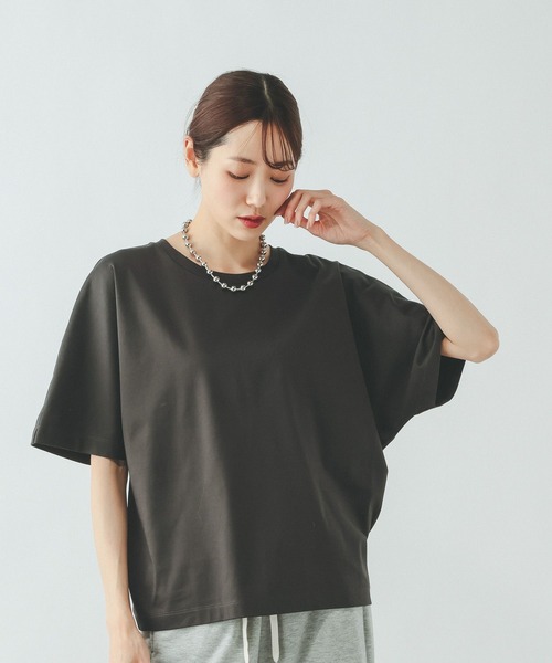 GLOBAL WORK（グローバルワーク） tシャツ 半袖 リッチクリーン透け