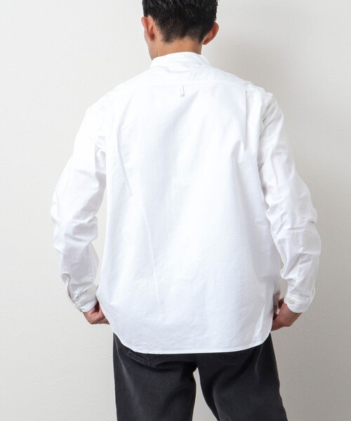 「DANTON」 長袖シャツ 40 キナリ メンズの画像