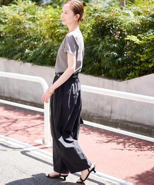 「SLOBE IENA」 パンツ 38 ブラウン レディースの画像