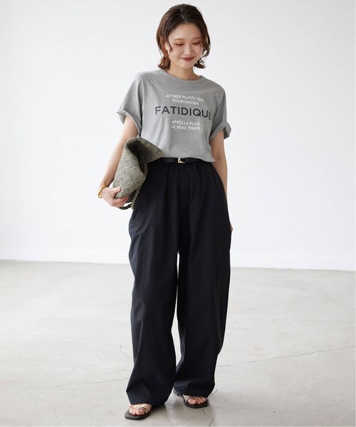 「SLOBE IENA」 パンツ 38 ブラウン レディースの画像