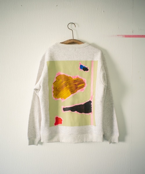 「PAMM」 スウェットカットソー MEDIUM ホワイト レディース_画像2