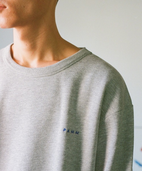 「PAMM」 スウェットカットソー MEDIUM ホワイト レディース_画像6