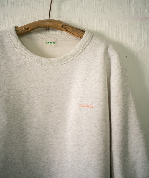 「PAMM」 スウェットカットソー MEDIUM ホワイト レディース_画像7