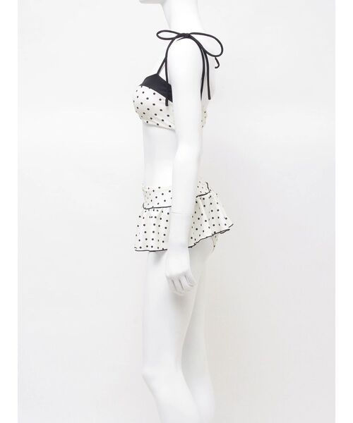 水着 「swimwear」バイカラービキニ レディースの画像
