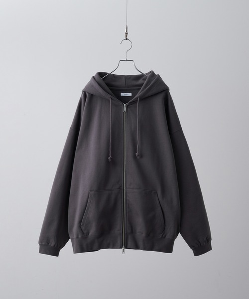 「cussil」 ジップアップパーカー M ブラック メンズ_画像7