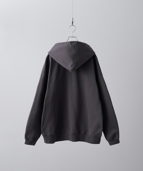 「cussil」 ジップアップパーカー M ブラック メンズ_画像8