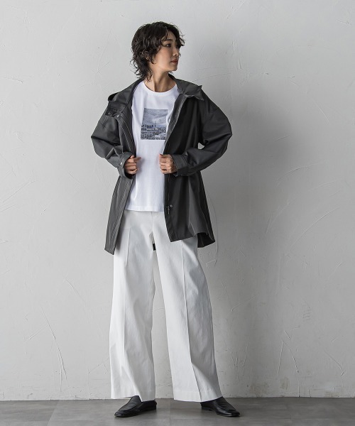la.f（ラ・エフ） ワイドパンツ スラックス パンツ 入学式 卒業式
