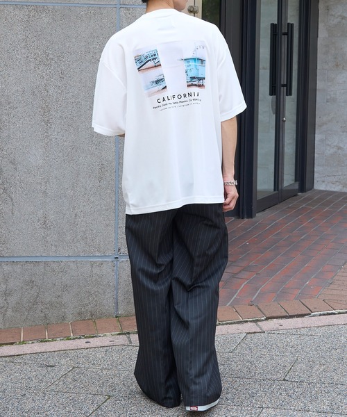 「MAISON CLUB」 半袖Tシャツ M ブラック メンズ_画像2