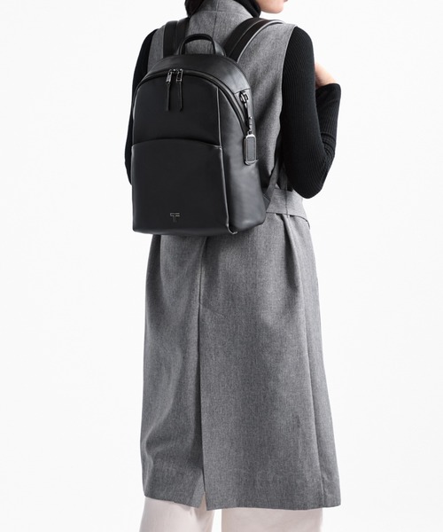 TUMI Voyageur リュックサック / ナイロン カーフ レザー TUMI（トゥミ） ビジネスリュック デイバック リュック VOYAGEUR
