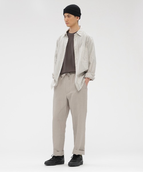 MARGARET HOWELL（マーガレットハウエル） パンツ YARN DYED LINEN