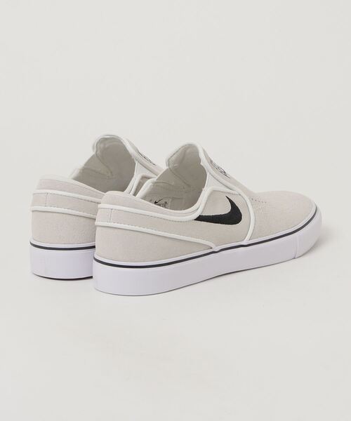 「NIKE SB」 スリッポン 23.5cm ブラック×ホワイト メンズ_画像2