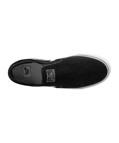 「NIKE SB」 スリッポン 23.5cm ブラック×ホワイト メンズ_画像7