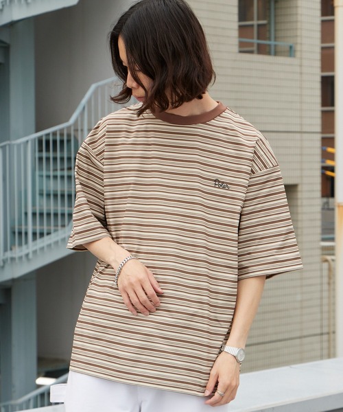 POLeR（ポーラー） tシャツ 90's STRIPE QUICK DRY TEE 90年代