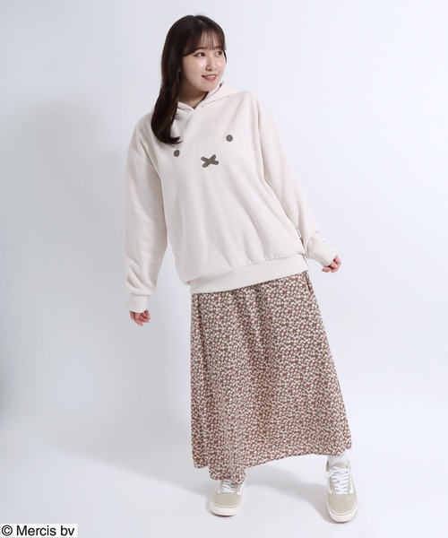 「Miffy」 プルオーバーパーカー L スミクロ レディース_画像6