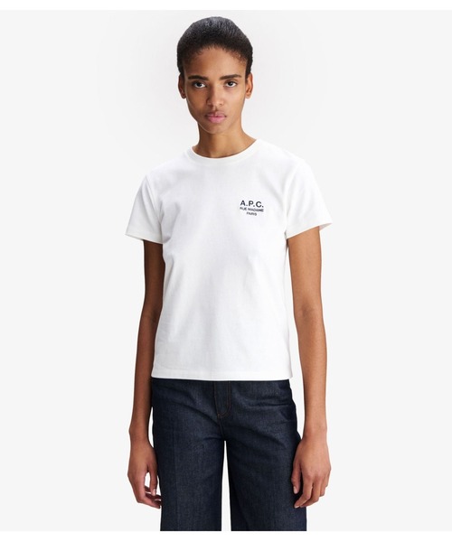 A.P.C.（アーペーセー） tシャツ 半袖 T-SHIRT RUE MADAME F
