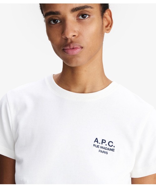 A.P.C.（アーペーセー） tシャツ 半袖 T-SHIRT RUE MADAME F