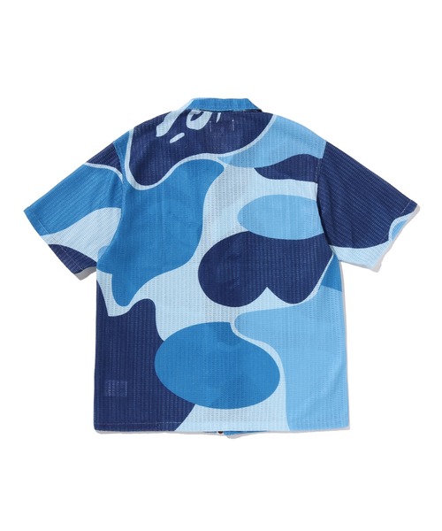 A BATHING APE（アベイシングエイプ） シャツ MEGA ABC CAMO MESH