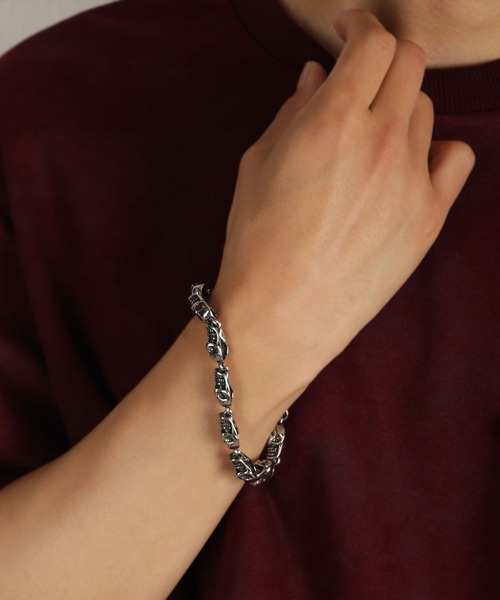 WESTSEA（ウエストシー） ブレスレット スカルチェーン ブレスレット