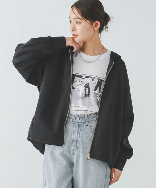 GLOBAL WORK（グローバルワーク） ジップアップパーカー MEDIUM 